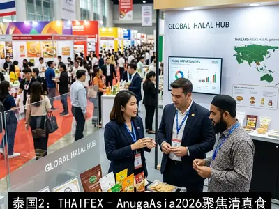泰国2：THAIFEX – Anuga Asia 2026聚焦清真食品与贸易机遇